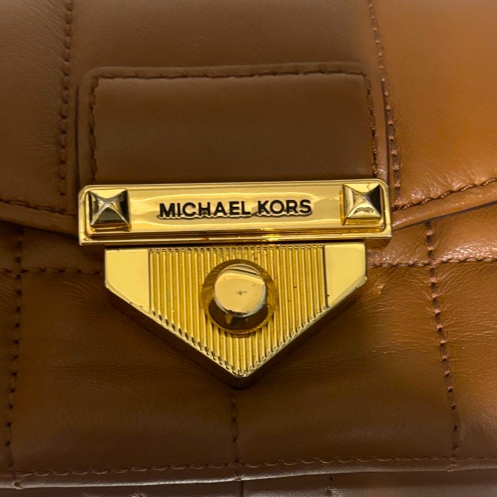Michael Kors SoHo Large Quilted Leather Shoulder Bag - Picture 9 of 9